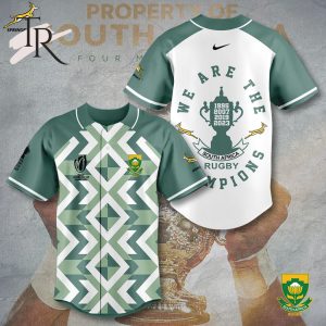 South Africa x Rugby World Cup We Are The Champions Baseball Jersey