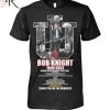 Indiana Hoosiers 1940 – 2023 The General Bob Knight Thank You For The Memories T-Shirt