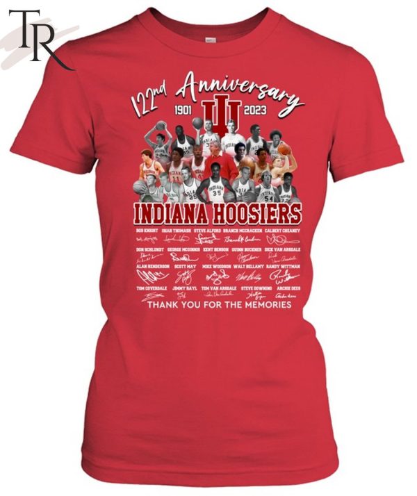Indiana Hoosiers 122 Years Anniversary T-Shirt