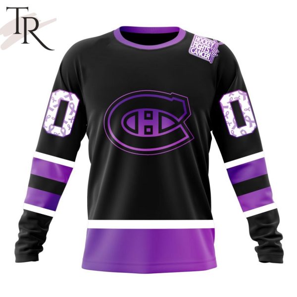 Montreal canadiens hot sale purple jersey