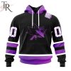 NHL Philadelphia Flyers Special Black Hockey Fights Cancer Kits Hoodie