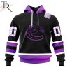 NHL Toronto Maple Leafs Special Black Hockey Fights Cancer Kits Hoodie