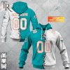 Personalized NFL New England Patriots Mix Jersey Style Hoodie