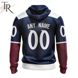 NHL Colorado Avalanche Personalize 2023 Home Mix Away Hoodie