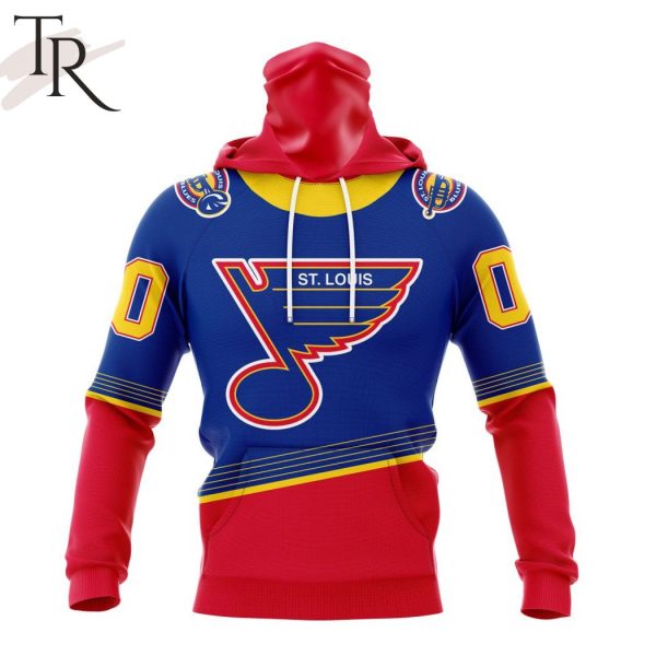 NHL St. Louis Blues Men's Poly Hooded Sweatshirt - S