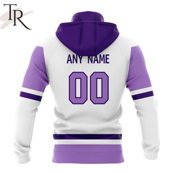 NHL Los Angeles Kings Personalize 2023 Hockey Fight Cancer Hoodie