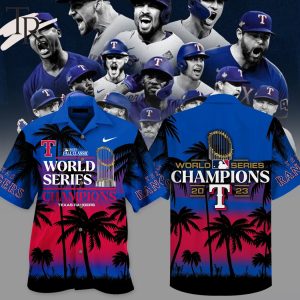 Texas Rangers World Series 2023 Champions Hawaiian Shirt