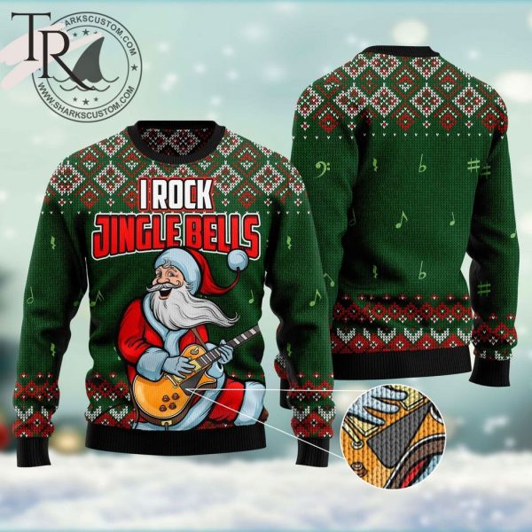 I rock Jingle Bells Ugly Christmas Sweater