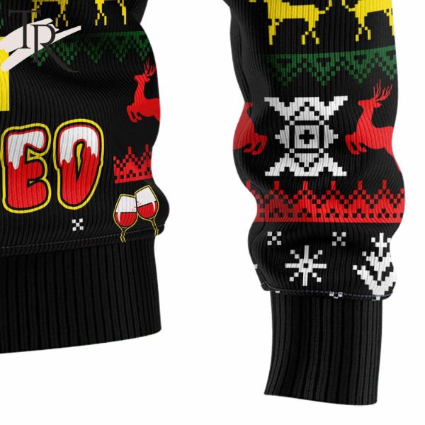 Time To Get Blitzened Ugly Christmas Sweater