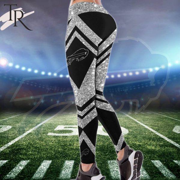 NFL Buffalo Bills Hoodie & Leggings Set For Women Custom Your Name, Tanktop & Leggings Set Sport