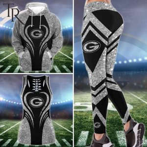 NFL Green Bay Packers Hoodie & Leggings Set For Women Custom Your Name, Tanktop & Leggings Set Sport