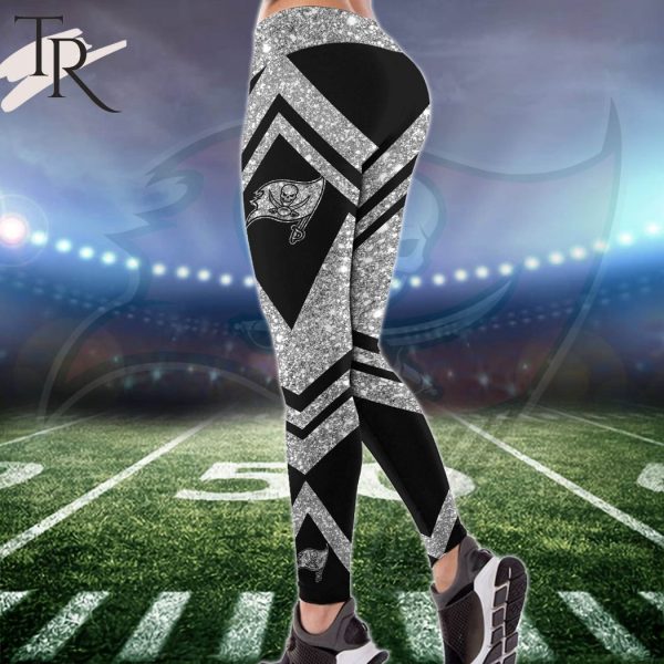NFL Tampa Bay Buccaneers Hoodie & Leggings Set For Women Custom Your Name, Tanktop & Leggings Set Sport