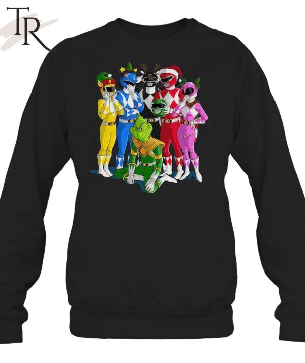 Grinch Rangers Christmas T-Shirt