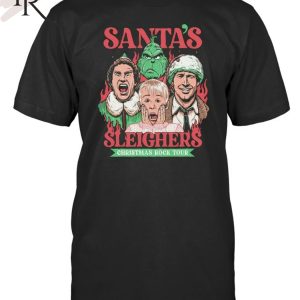 Santa’s Sleighers Christmas Rock Tour T-Shirt