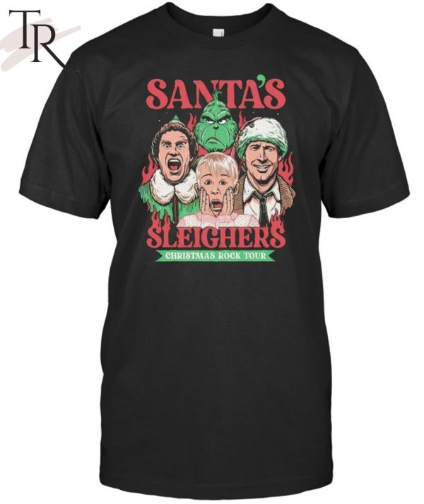 Santa’s Sleighers Christmas Rock Tour T-Shirt