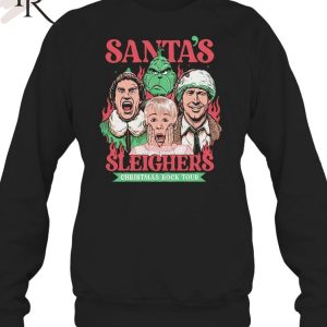 Santa’s Sleighers Christmas Rock Tour T-Shirt