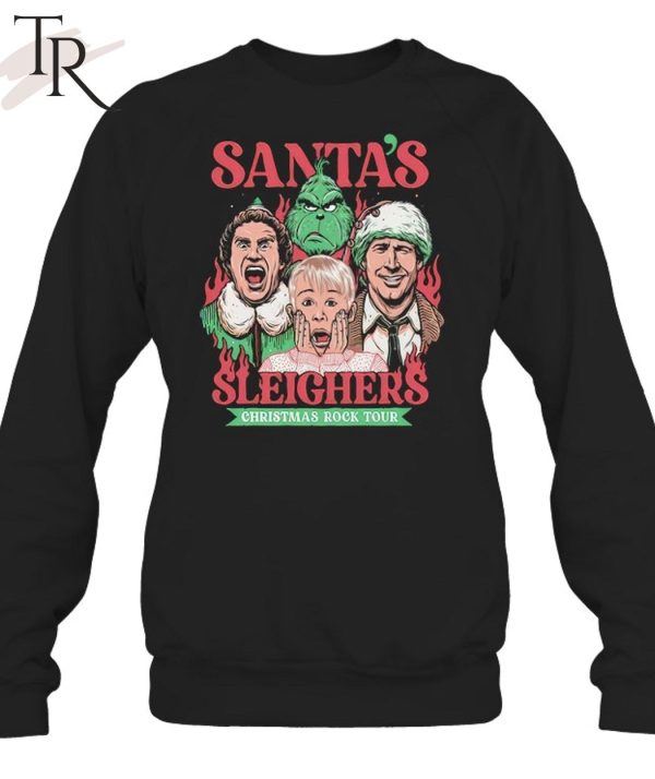 Santa’s Sleighers Christmas Rock Tour T-Shirt