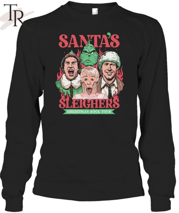 Santa’s Sleighers Christmas Rock Tour T-Shirt