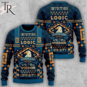 Harry Potter Intuition Logic Ravenclaw Wisdom Curiosity Sweater Christmas