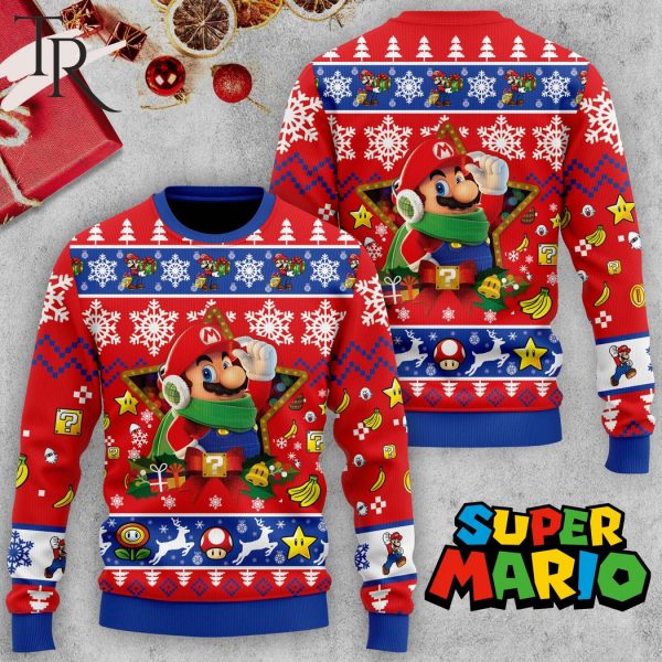 Super Mario Christmas Sweater