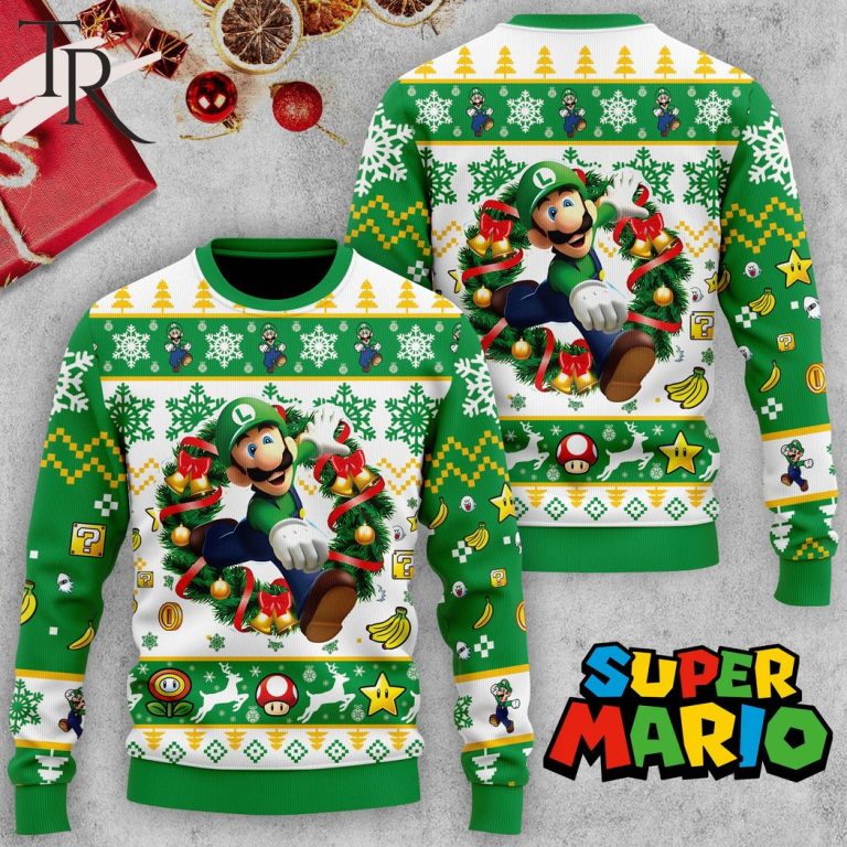 Jolly Navy Santa Roll Neck Sweater | Claver/Luigi main image 1