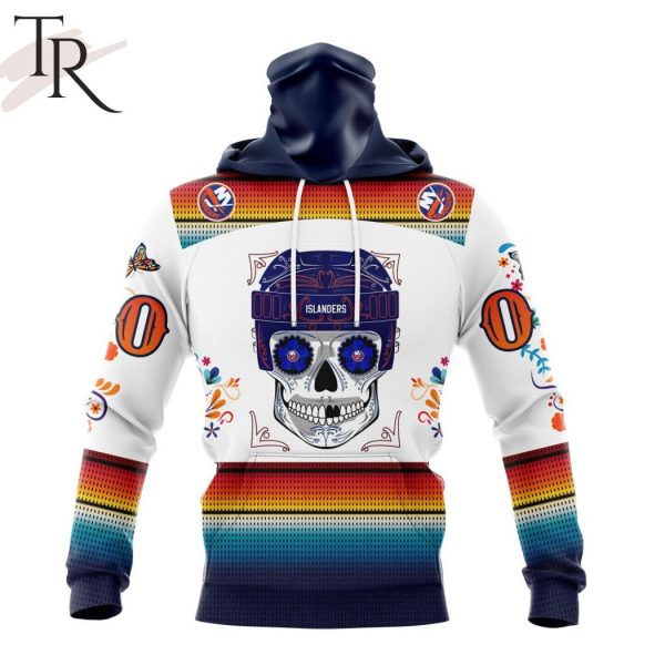 NHL New York Islanders Special Design For Dia De Los Muertos Hoodie