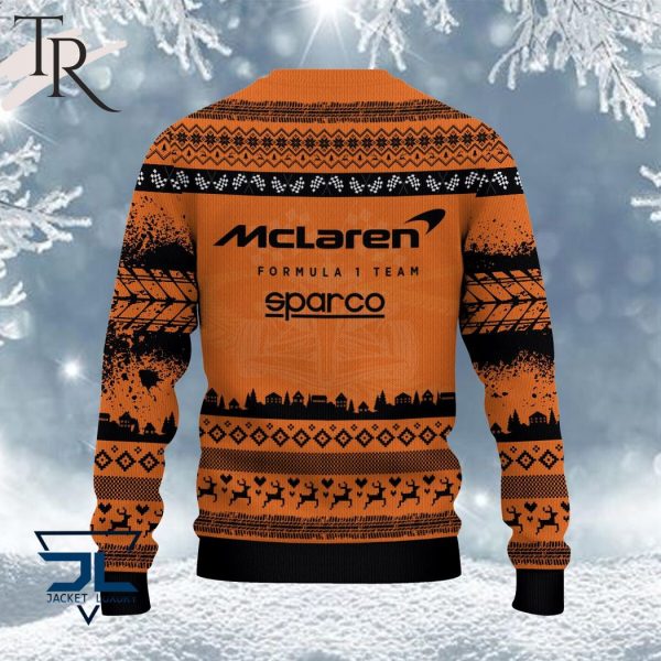 Custom Name McLaren F1 Team Ugly Sweater