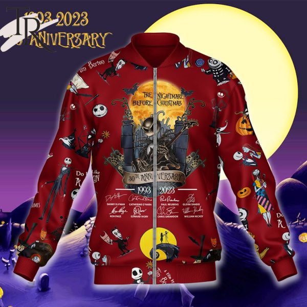 The Nightmare Before Christmas 30TH Aniversary 1993 – 2023 3D Bomber Jacket