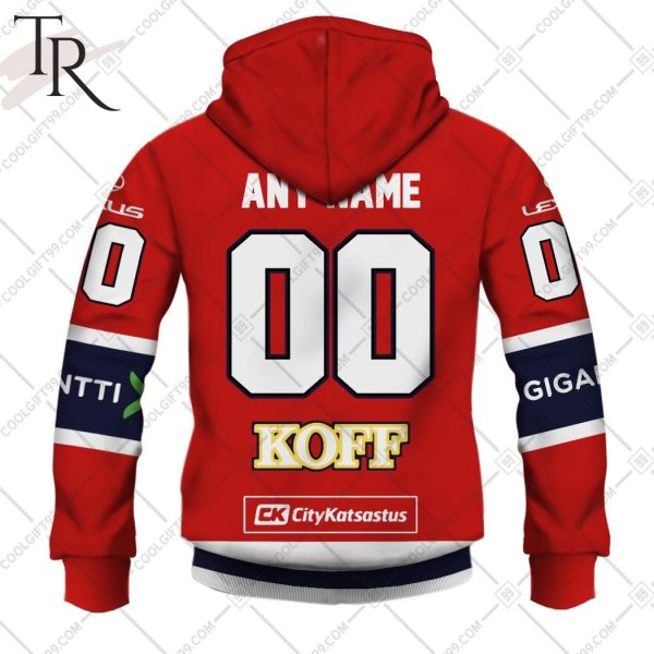 Personalized Liiga HIFK 2324 Home Jersey StyleHoodie