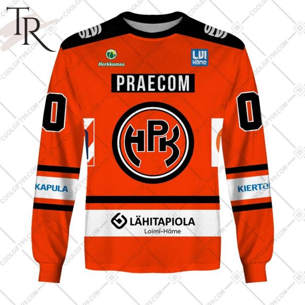 Personalized Liiga HPK 2324 Home Jersey StyleHoodie