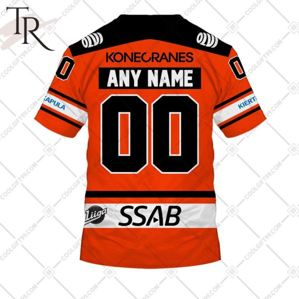 Personalized Liiga HPK 2324 Home Jersey StyleHoodie