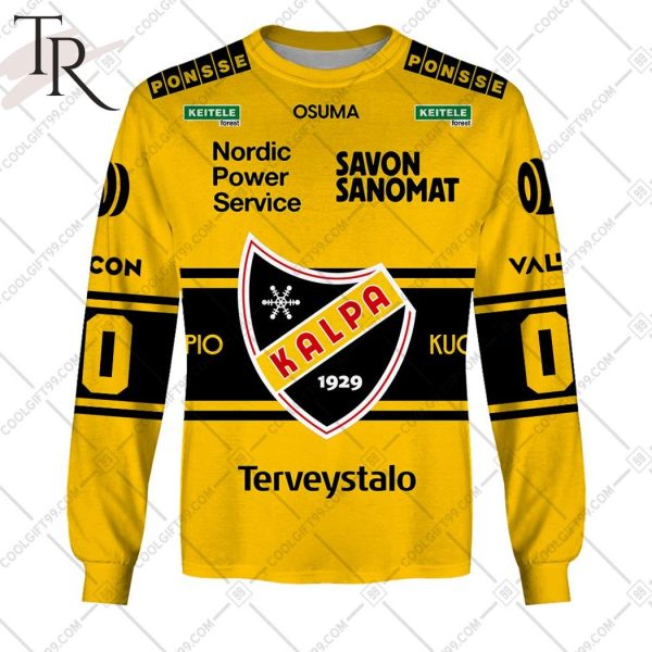 Personalized Liiga KalPa 2324 Home Jersey StyleHoodie