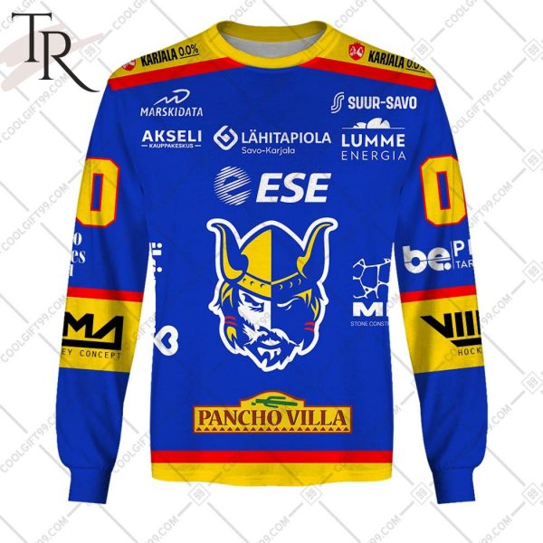 Personalized Liiga Mikkelin Jukurit 2324 Home Jersey StyleHoodie