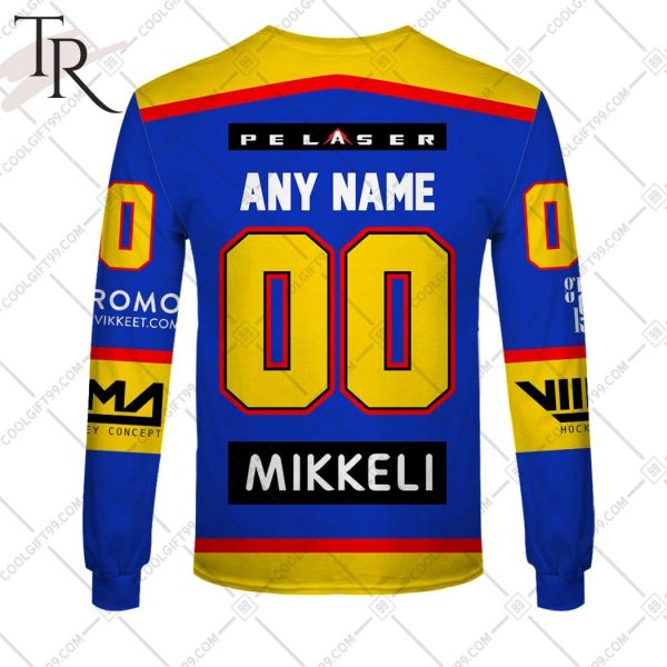 Personalized Liiga Mikkelin Jukurit 2324 Home Jersey StyleHoodie