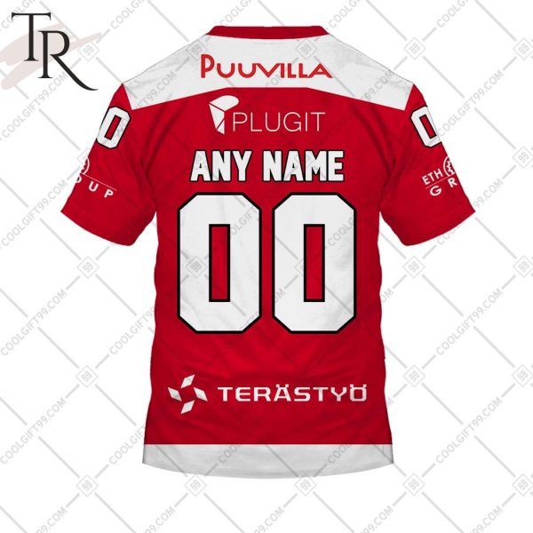 Personalized Liiga Porin Assat 2324 Home Jersey StyleHoodie