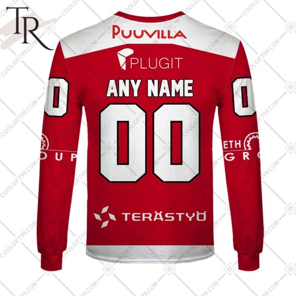 Personalized Liiga Porin Assat 2324 Home Jersey StyleHoodie