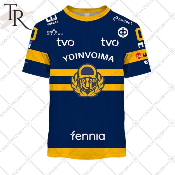 Personalized Liiga Rauman Lukko 2324 Home Jersey StyleHoodie