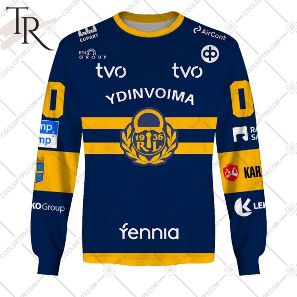 Personalized Liiga Rauman Lukko 2324 Home Jersey StyleHoodie