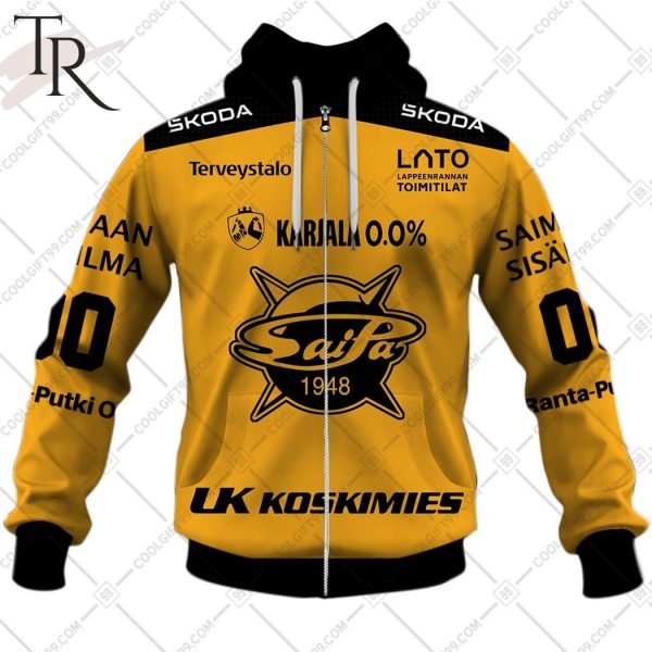 Personalized Liiga SaiPa 2324 Home Jersey StyleHoodie