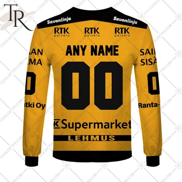 Personalized Liiga SaiPa 2324 Home Jersey StyleHoodie