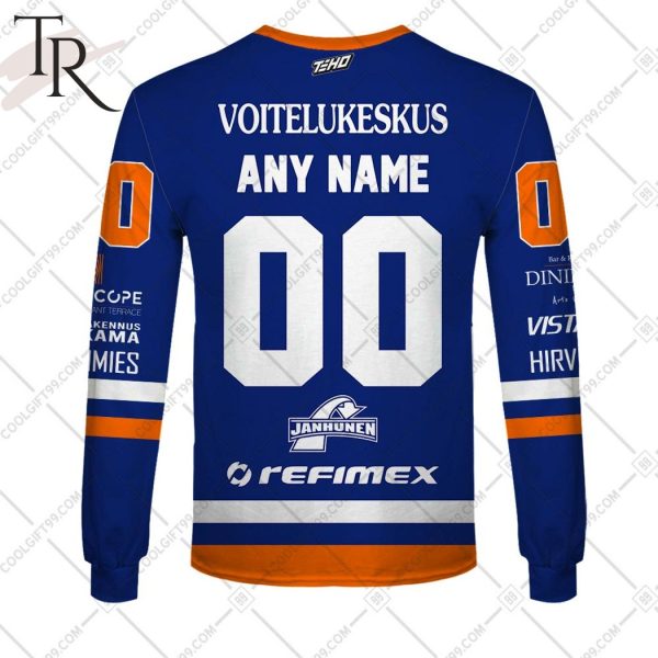 Personalized Liiga Tampereen Tappara 2324 Home Jersey StyleHoodie