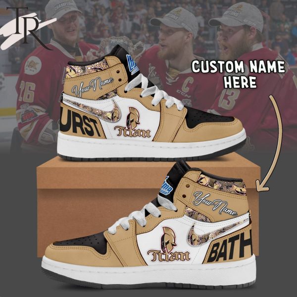 Acadie-Bathurst Titan Custom Name Air Jordan 1 Sneakers