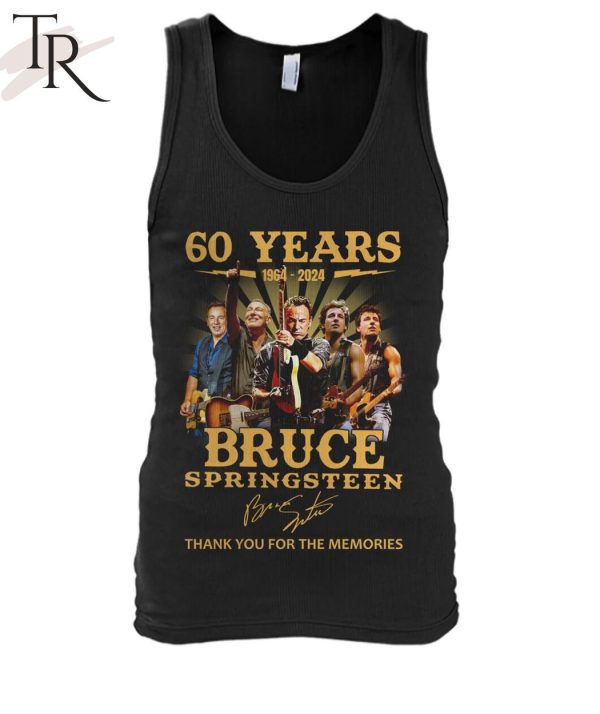 60 Years 1964 – 2024 Bruce Springsteen Thank You For The Memories T-Shirt