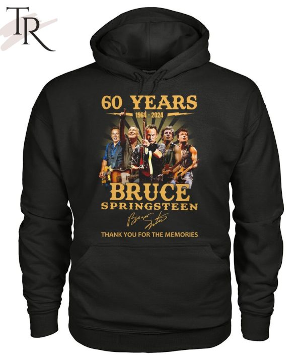 60 Years 1964 – 2024 Bruce Springsteen Thank You For The Memories T-Shirt