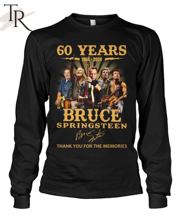 60 Years 1964 – 2024 Bruce Springsteen Thank You For The Memories T-Shirt