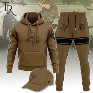 NFL Minnesota Vikings Salute To Service For Veterans Hoodie, Long Pant, Cap Limited Edition