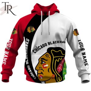 Personalized NHL Chicago Blackhawks You Laugh I Laugh You Cry I Cry Hoodie
