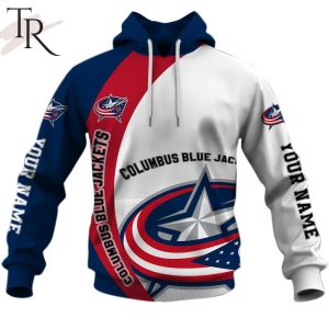 Personalized NHL Columbus Blue Jackets You Laugh I Laugh You Cry I Cry Hoodie
