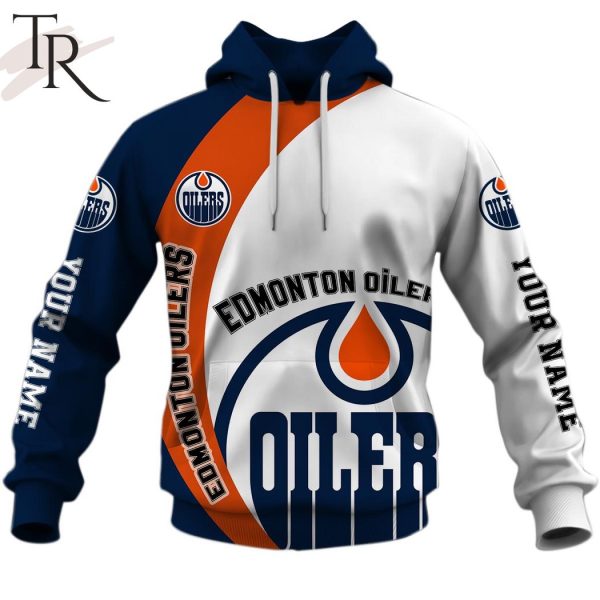 Personalized NHL Edmonton Oilers You Laugh I Laugh You Cry I Cry Hoodie