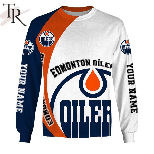 Personalized NHL Edmonton Oilers You Laugh I Laugh You Cry I Cry Hoodie